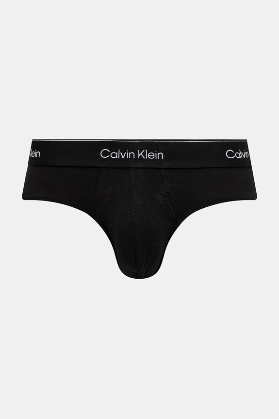 Calvin Klein Underwear priliehavé boxerky pánske bavlnené s elastanom 3-pak LV00NB4388 čierna AA00