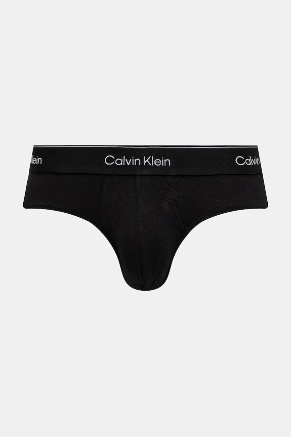 Calvin Klein Underwear priliehavé boxerky pánske bavlnené s elastanom 3-pak LV00NB4388 čierna AA00