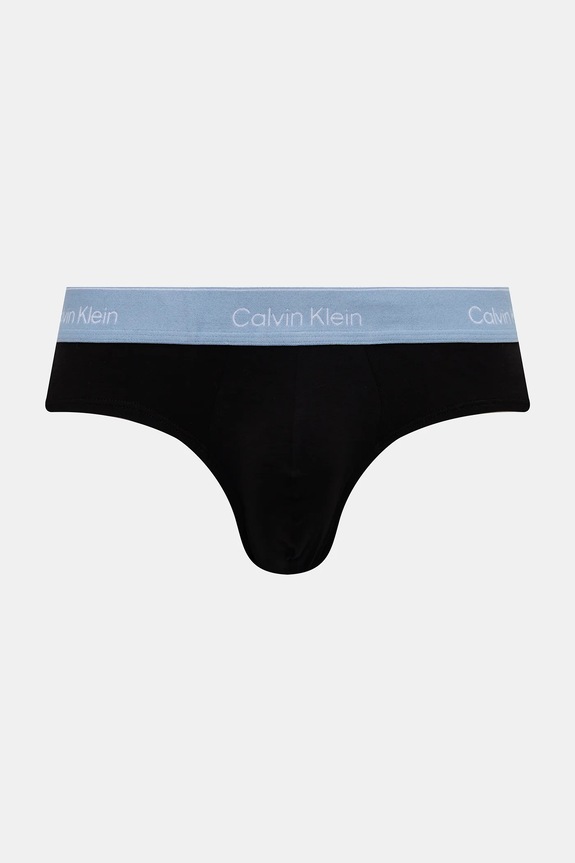 Odzież Calvin Klein Underwear bokserki dopasowane męskie bawełniane z elastanem 3-pack LV00NB4388 czarny