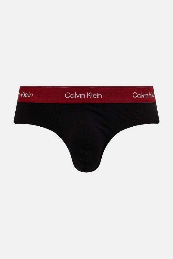 Calvin Klein Underwear bokserki dopasowane męskie bawełniane z elastanem 3-pack czarny LV00NB4388