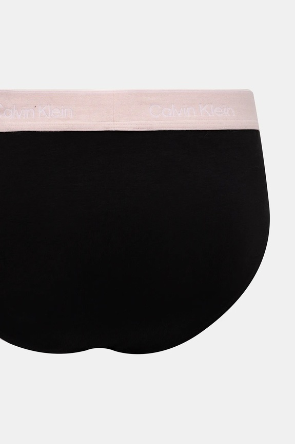 Calvin Klein Underwear bokserki dopasowane męskie bawełniane z elastanem 3-pack LV00NB4388 czarny