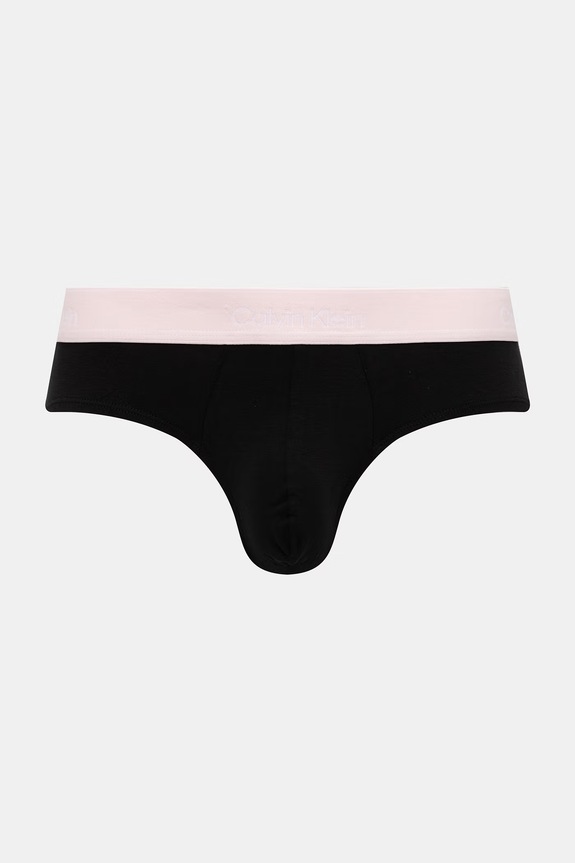 Calvin Klein Underwear bokserki dopasowane męskie bawełniane z elastanem 3-pack LV00NB4388 czarny AA00
