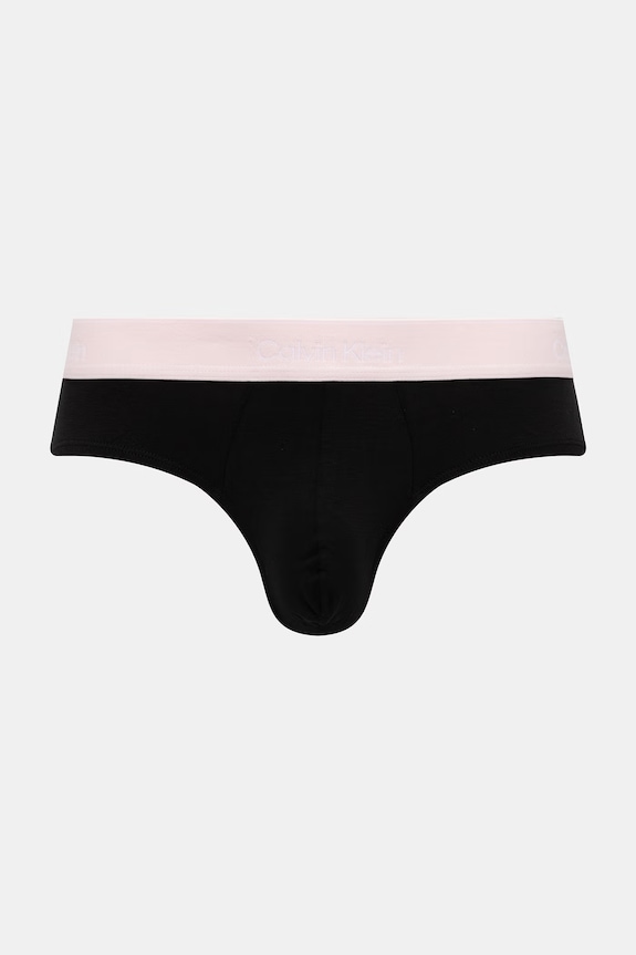 Calvin Klein Underwear bokserki dopasowane męskie bawełniane z elastanem 3-pack LV00NB4388 czarny AA00