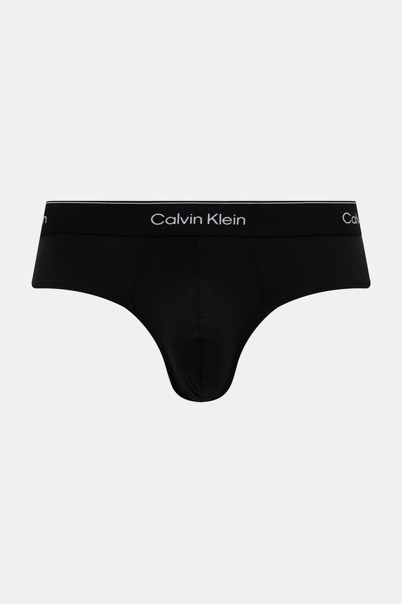 Calvin Klein Underwear bokserki dopasowane męskie bawełniane z elastanem 3-pack czarny LV00NB4388