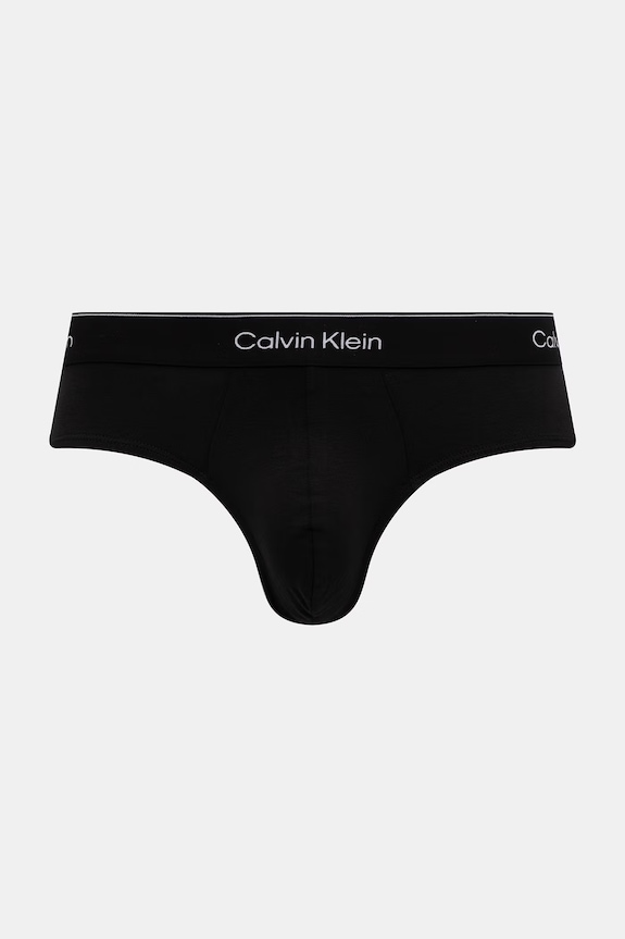 Calvin Klein Underwear bokserki dopasowane męskie bawełniane z elastanem 3-pack czarny LV00NB4388