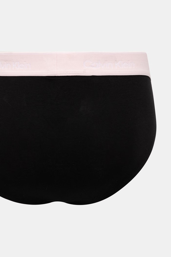 Calvin Klein Underwear bokserki dopasowane męskie bawełniane z elastanem 3-pack LV00NB4388 czarny
