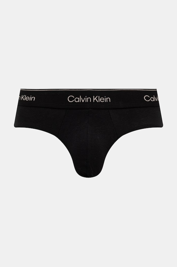 Odzież Calvin Klein Underwear bokserki dopasowane męskie bawełniane z elastanem 3-pack LV00NB4388 czarny