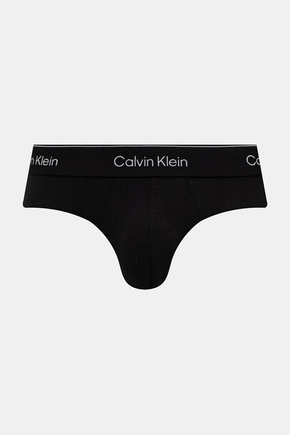 Calvin Klein Underwear bokserki dopasowane męskie bawełniane z elastanem 3-pack czarny LV00NB4388