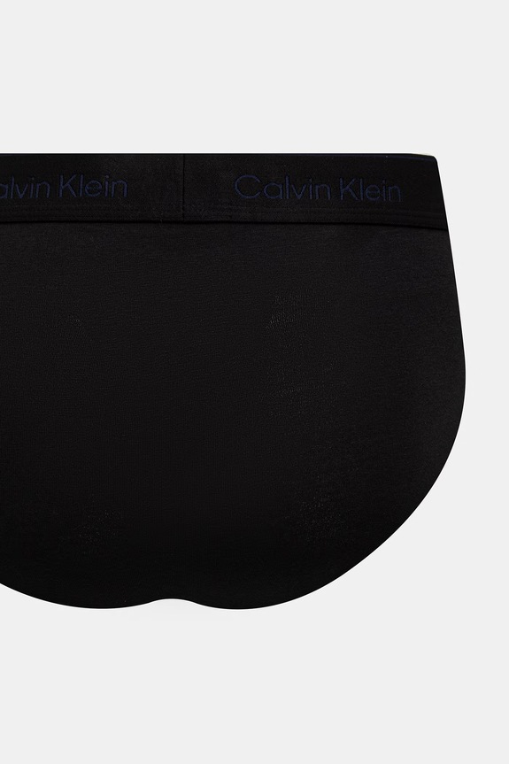 Calvin Klein Underwear bokserki dopasowane męskie bawełniane z elastanem 3-pack LV00NB4388 czarny