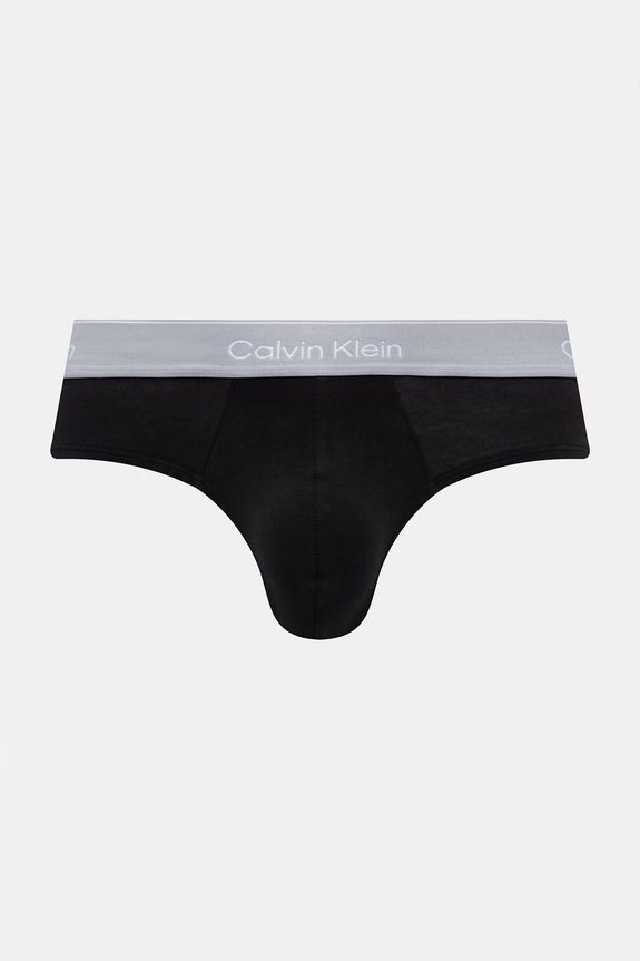 Calvin Klein Underwear přiléhavé boxerky pánské bavlněné s elastanem 3-pack černá LV00NB4388