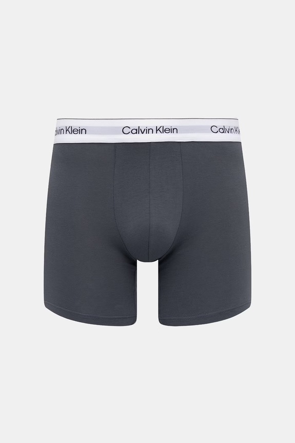 Calvin Klein Underwear boxeri bărbați cu bumbac pachet de 3 LV00NB4394 alb AA00