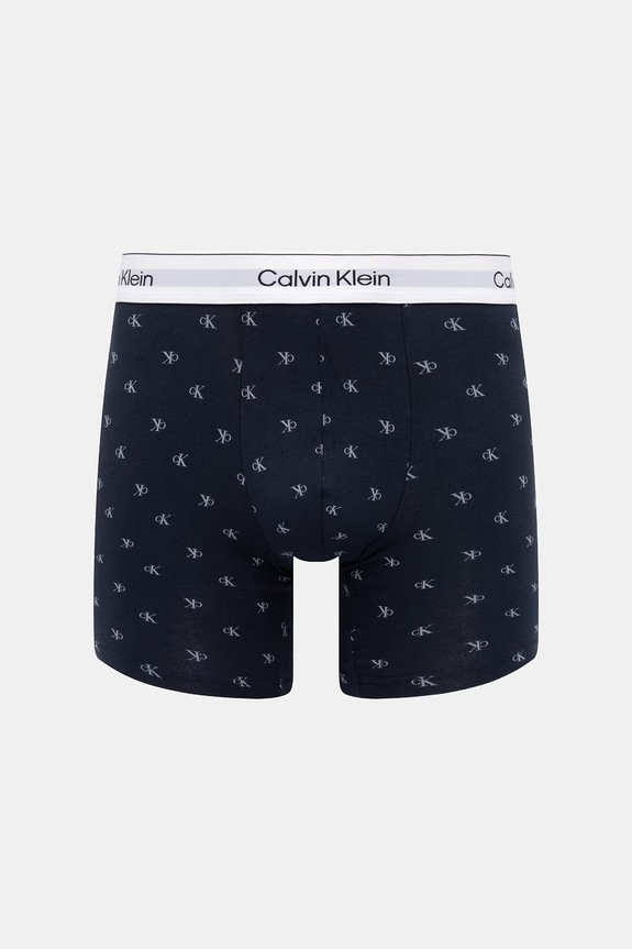 Îmbrăcăminte Calvin Klein Underwear boxeri bărbați cu bumbac pachet de 3 LV00NB4394 rosu