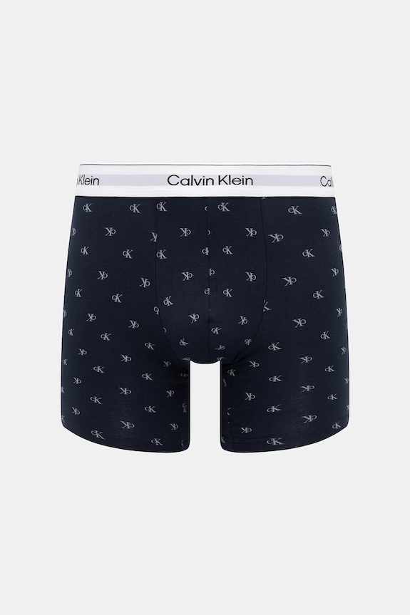 Îmbrăcăminte Calvin Klein Underwear boxeri bărbați cu bumbac pachet de 3 LV00NB4394 rosu