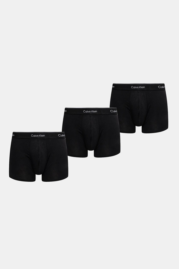Calvin Klein Underwear bokserki męskie z bawełną 3-pack dzianina czarny LV00NB4394