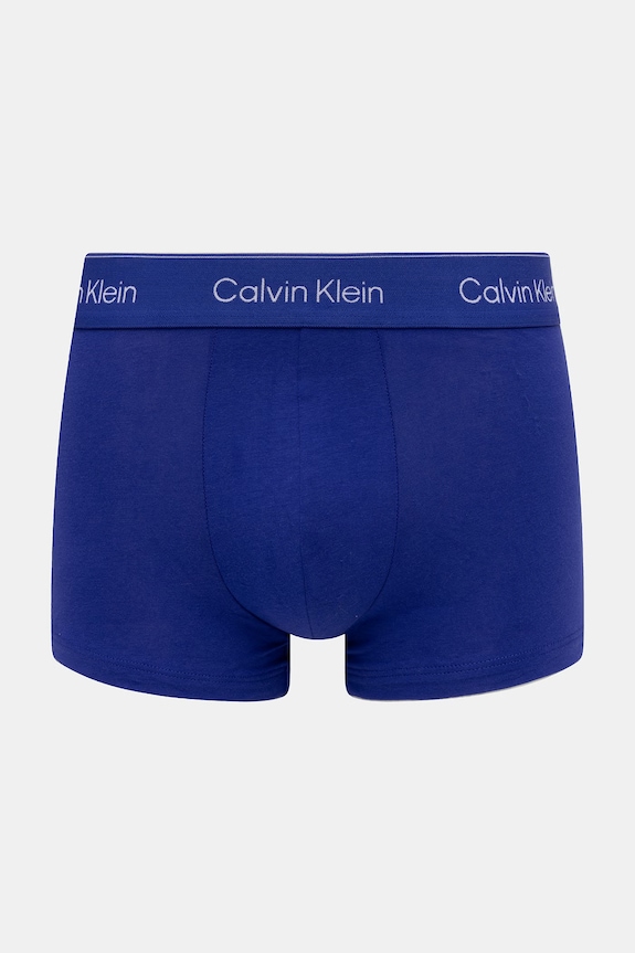 Calvin Klein Underwear boxerky pánske bavlnené s elastanom 5-pak LV00NB4390 sivá