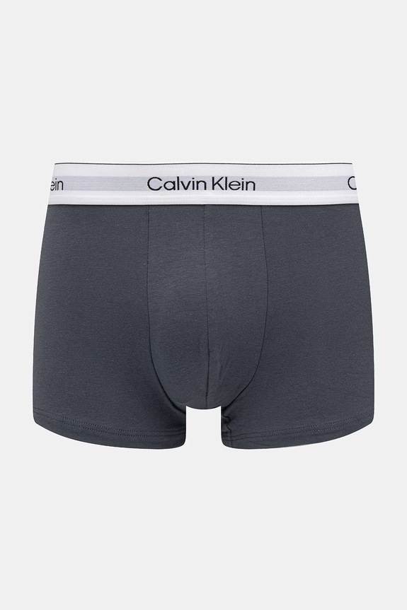 Calvin Klein Underwear boxerky pánske bavlnené s elastanom 5-pak sivá LV00NB4390