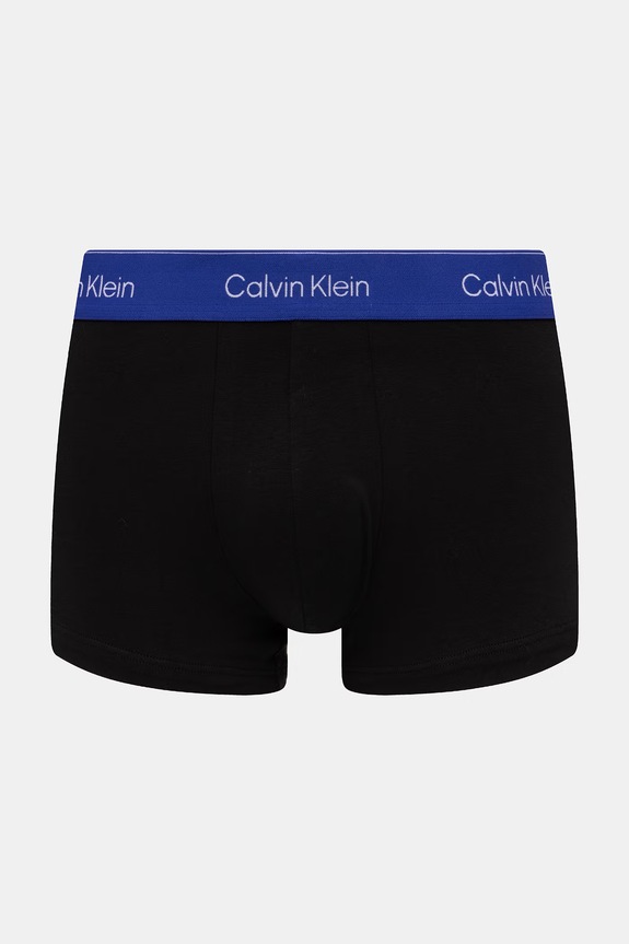Calvin Klein Underwear boxerky pánske bavlnené s elastanom 5-pak LV00NB4390 čierna