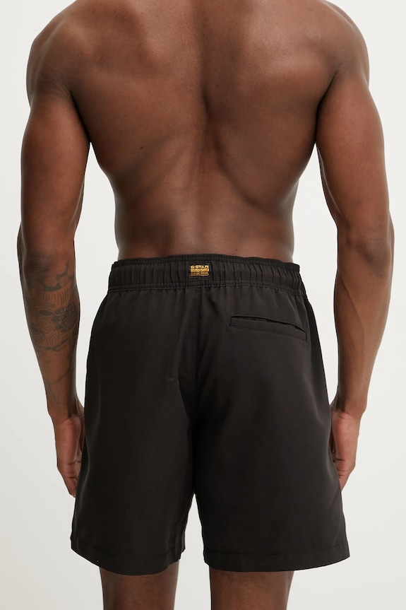 G-Star pantaloni scurți de baie D26202.A505 negru SS25