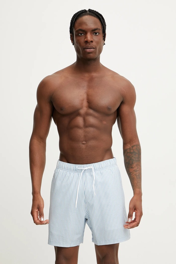 Hollister Co. fürdőnadrág KI333.5006.214 kék SS25