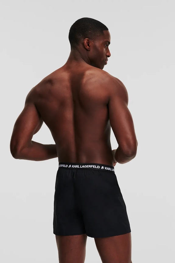 Odjeća Pamučne bokserice Karl Lagerfeld 3-pack A1M47116 crna