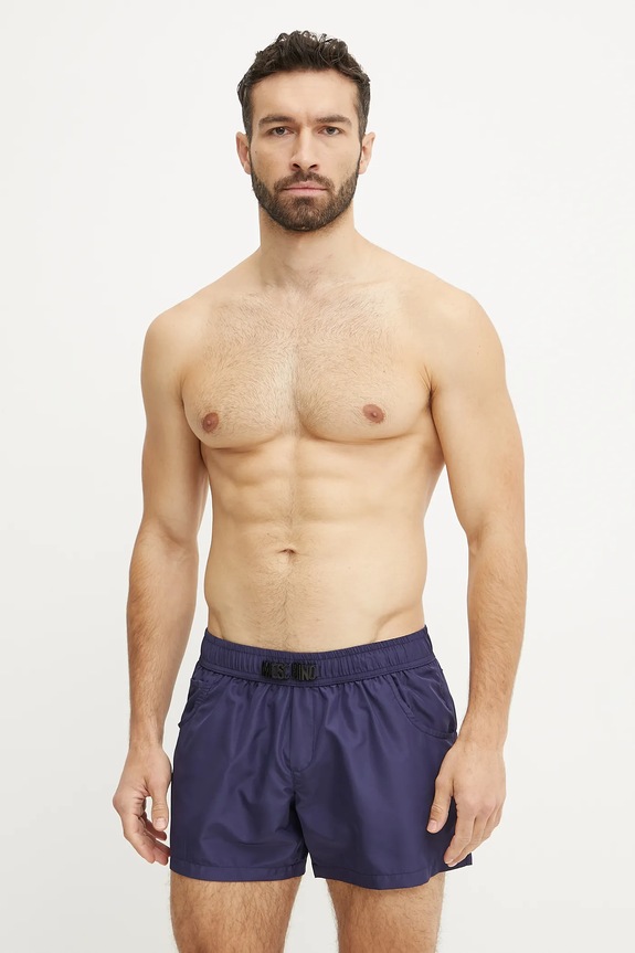 Kratke hlače za kupanje Moschino Underwear mornarsko plava 4241.9301