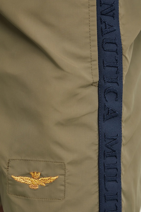 Aeronautica Militare pantaloncini da bagno verde BW225CT3539