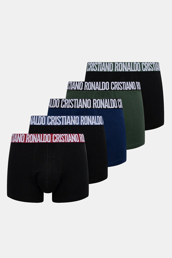 CR7 Cristiano Ronaldo bokserki 5-pack dzianina czarny 8125.4900.2327