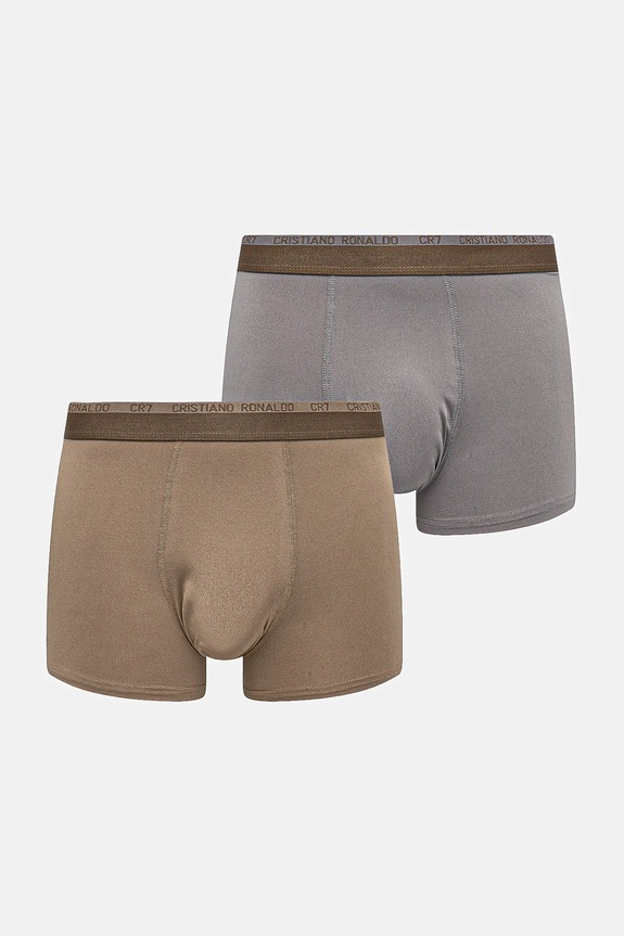 CR7 Cristiano Ronaldo boxeralsó 2 db sima barna 8502.49.455