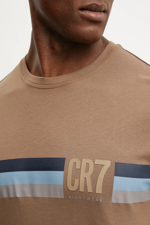 CR7 Cristiano Ronaldo piżama 8730.42.1044 brązowy