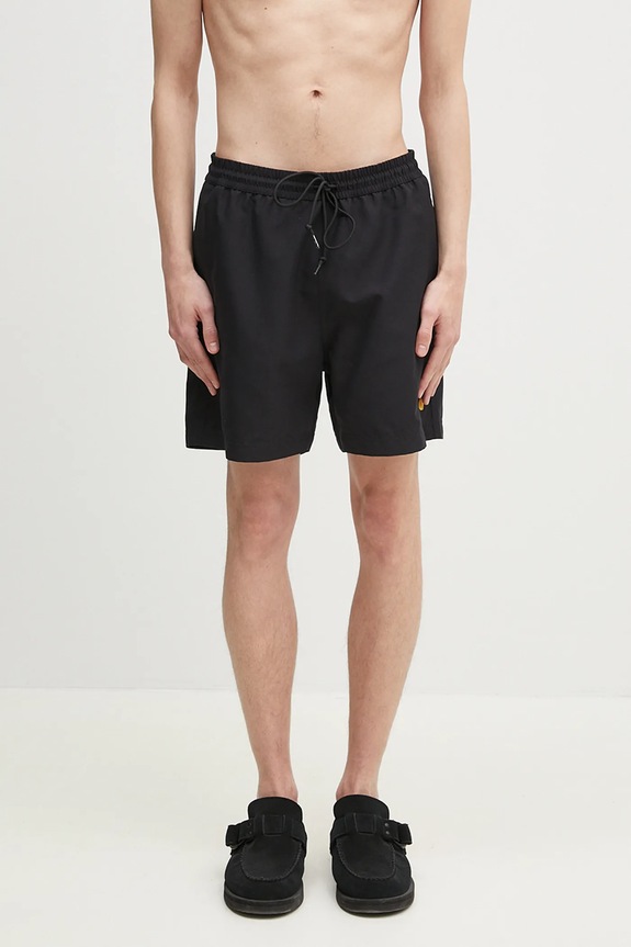 Μαγιό Carhartt WIP Chase Swim Trunks μαύρο I035062.00FXX
