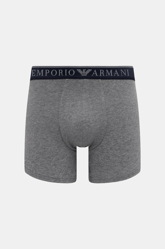 Oblečenie Boxerky Emporio Armani Underwear 2-pak EM000252.AF10776 sivá