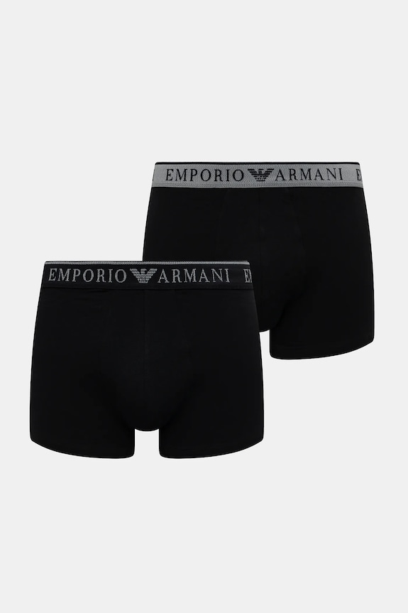 Bokserice Emporio Armani Underwear 2-pack crna EM000252.AF10776
