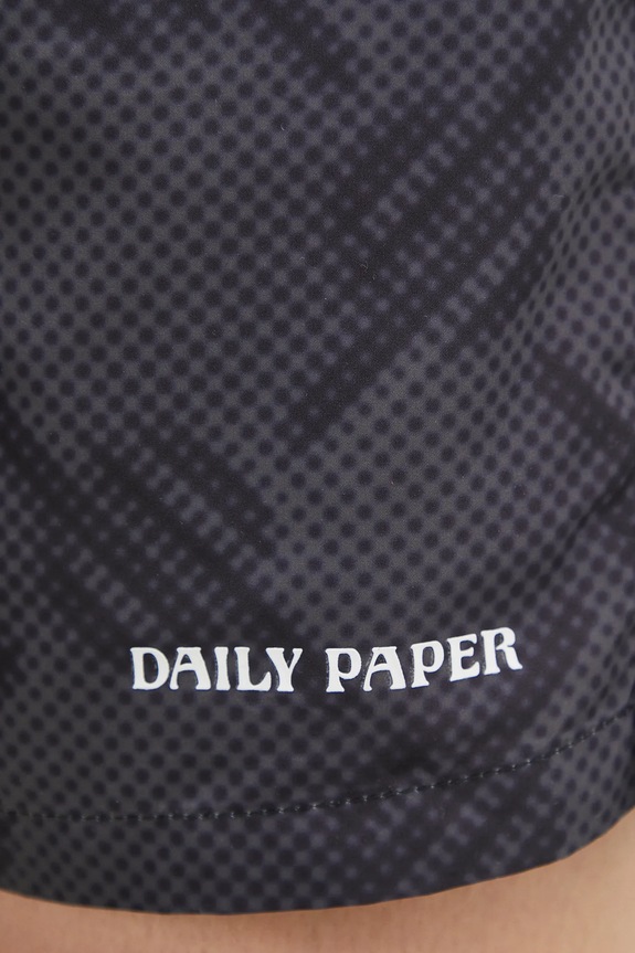 Daily Paper szorty kąpielowe Dotted Monogram Swimshorts czarny 2511159