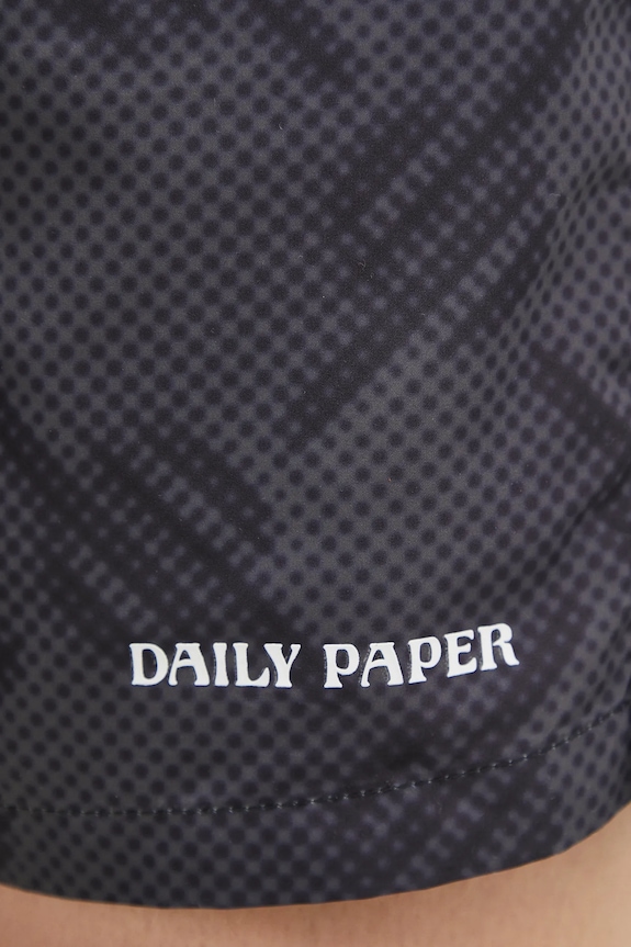 Daily Paper swim shorts Dotted Monogram Swimshorts black 2511159