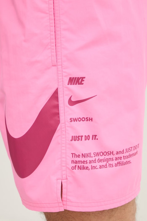 Nike купальные шорты мужские розовый NESSF508
