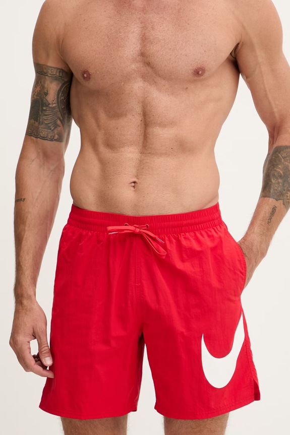Nike szorty kąpielowe męskie NESSF508 czerwony SS26