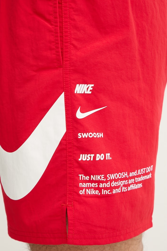 Nike szorty kąpielowe męskie czerwony NESSF508