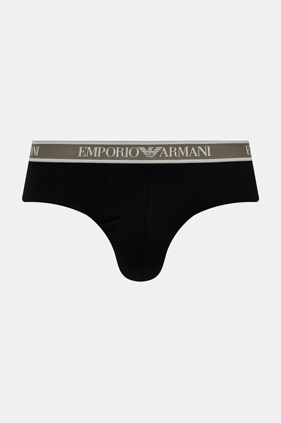 Emporio Armani Underwear alsónadrág 3 db EM000369.AF10779 fekete SS25
