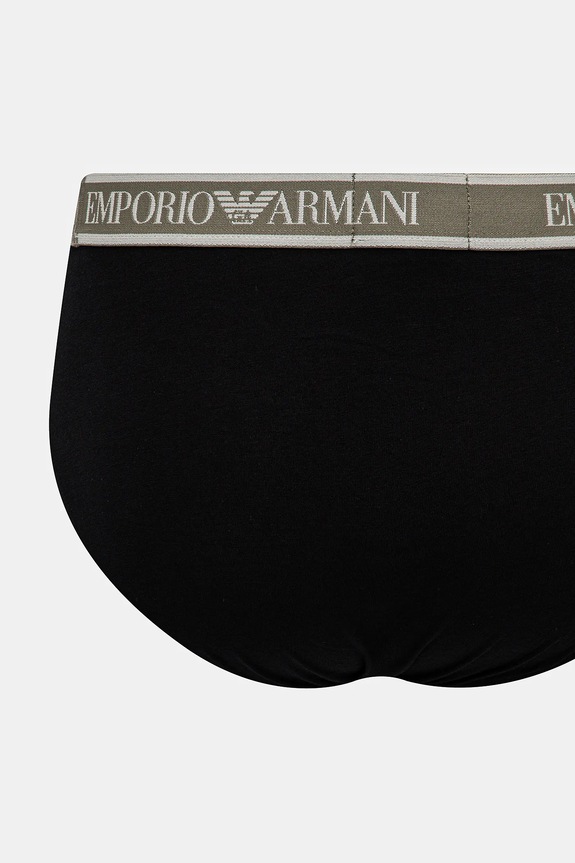 Emporio Armani Underwear alsónadrág 3 db EM000369.AF10779 fekete