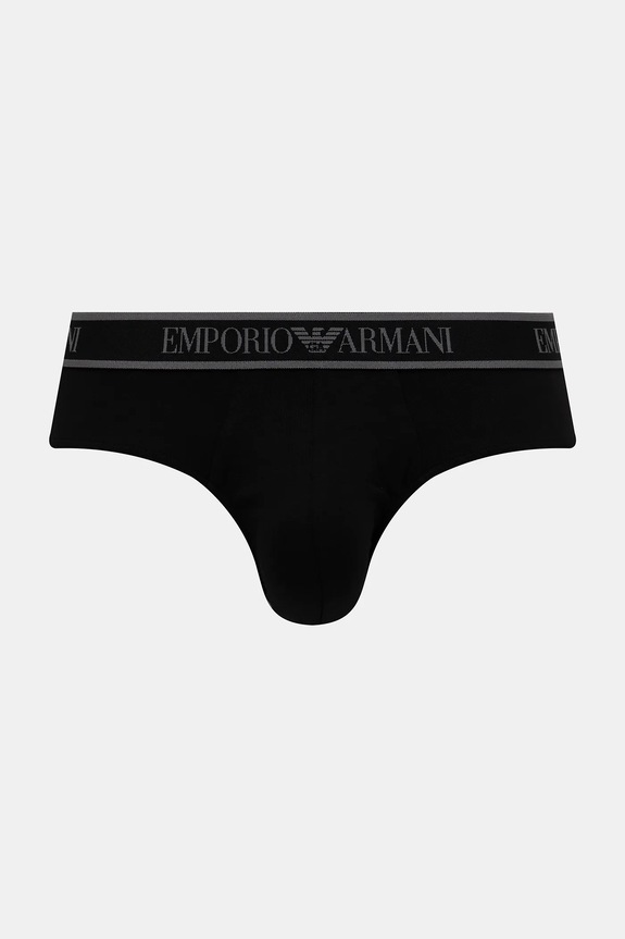 Σλιπ Emporio Armani Underwear 3-pack EM000258.AF10779 μαύρο AW25