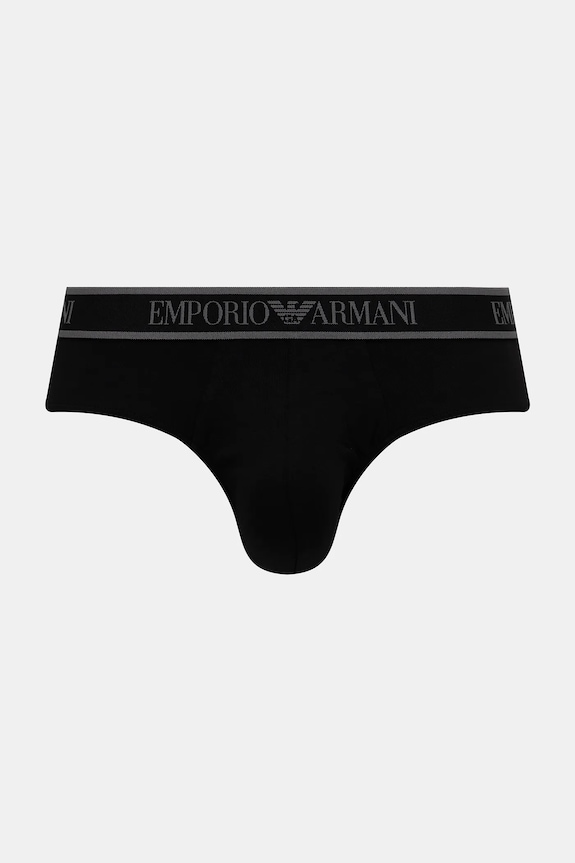 Σλιπ Emporio Armani Underwear 3-pack EM000258.AF10779 μαύρο AW25