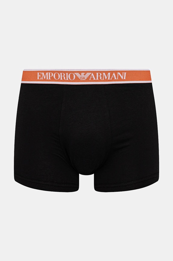 Oblečenie Boxerky Emporio Armani Underwear 3-pak EM000261.AF10779 čierna