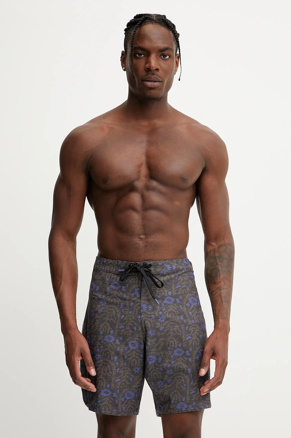 Купальні шорти Picture Andy Heritage 17 квіти коричневий MBS0078