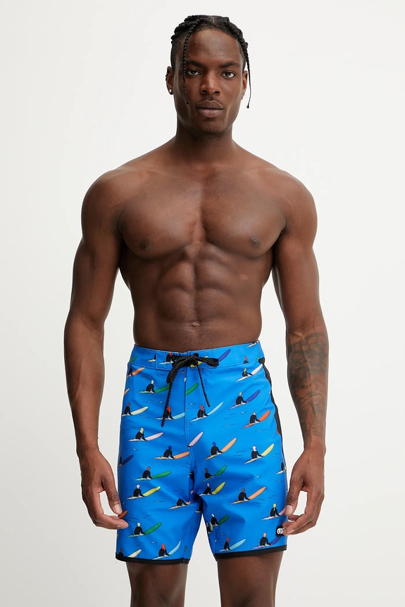 Picture pantaloncini da bagno Simon Bailly Planet friendly blu MBS0081