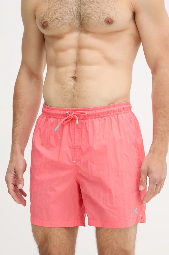 Μαγιό United Colors of Benetton 5YLF6X00V ροζ SS25