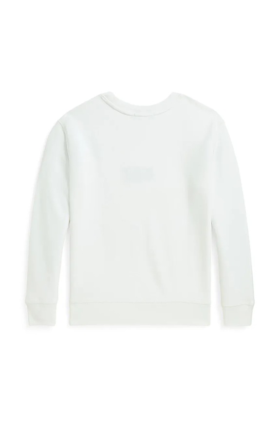 Dětská bavlněná mikina Polo Ralph Lauren 323958154001 bílá SS25