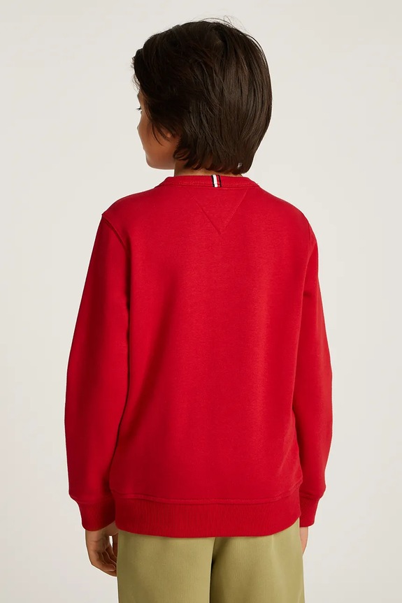 Tommy Hilfiger bluza dziecięca czerwony KB0KB09315.128.176.PPYA