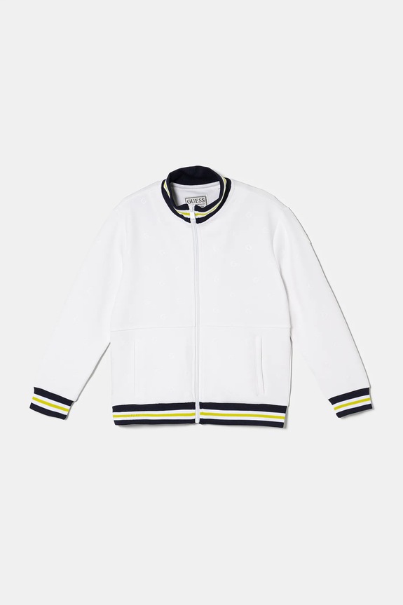 Guess bluza dziecięca wzorzyste biały L5RQ04.KAZQ2.PPYA