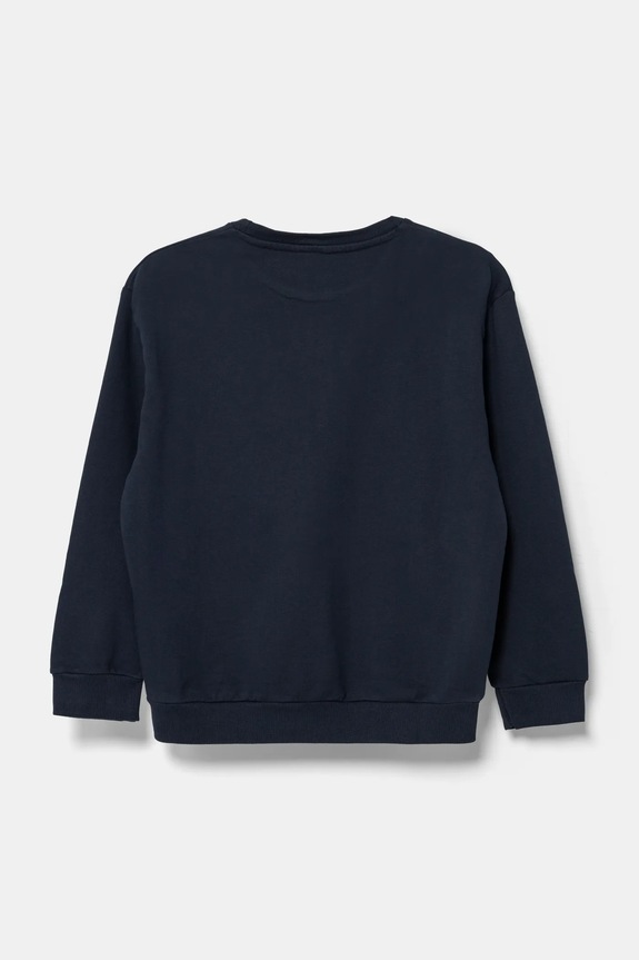 Guess bluza bawełniana dziecięca L5RQ16.KAD74.PPYA granatowy AA00