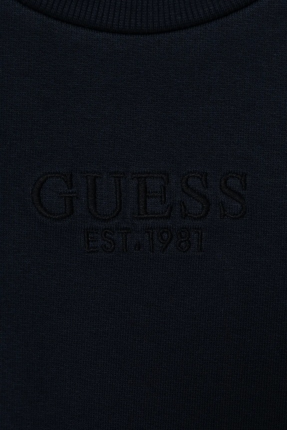 Chłopiec Guess bluza bawełniana dziecięca L5RQ16.KAD74.PPYA granatowy